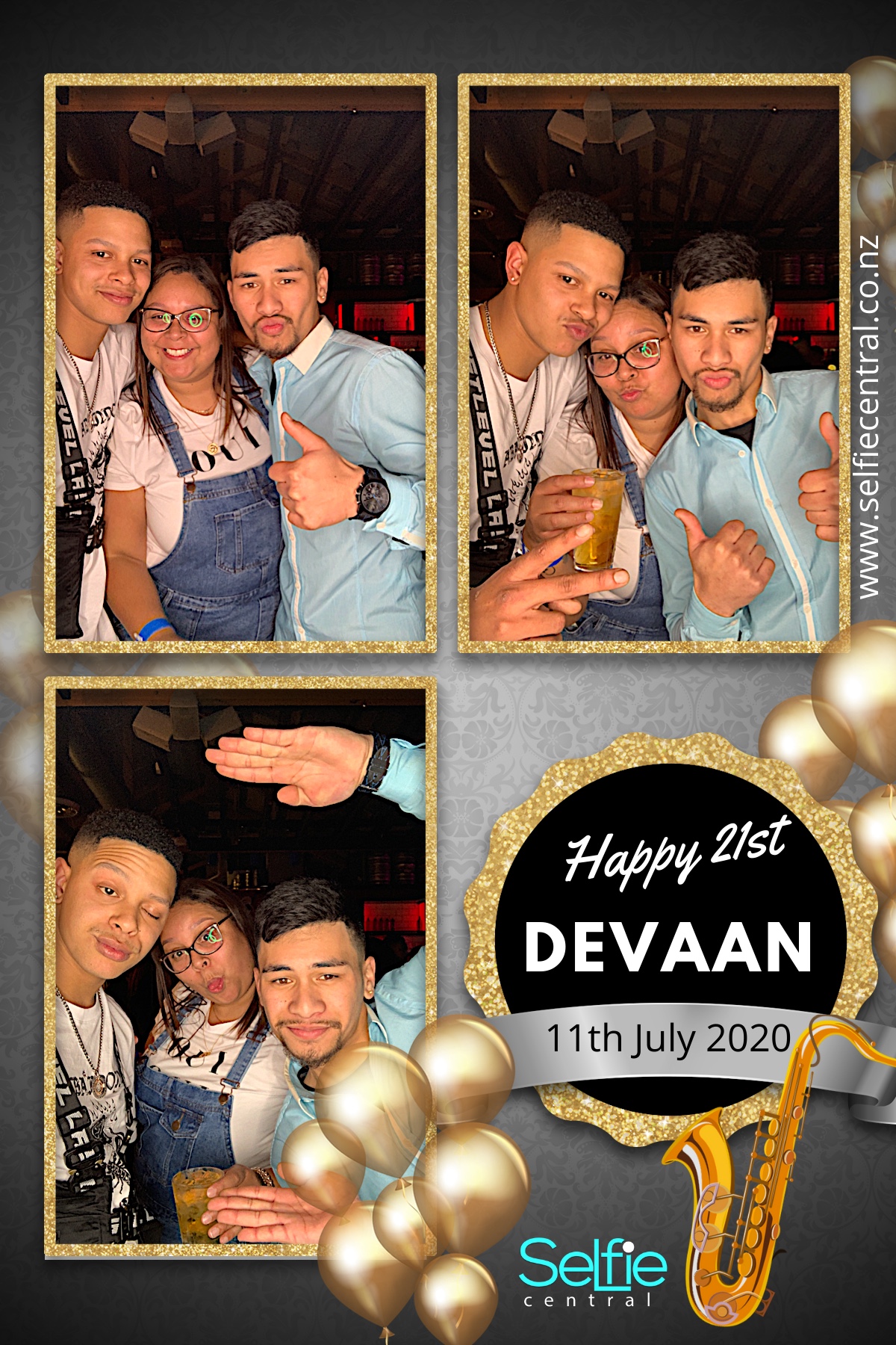 Happy 21st Devaan | View more photos from the event at gallery.photobooth.co.nz/u/SelfieCentral/Happy-21st-Devaan